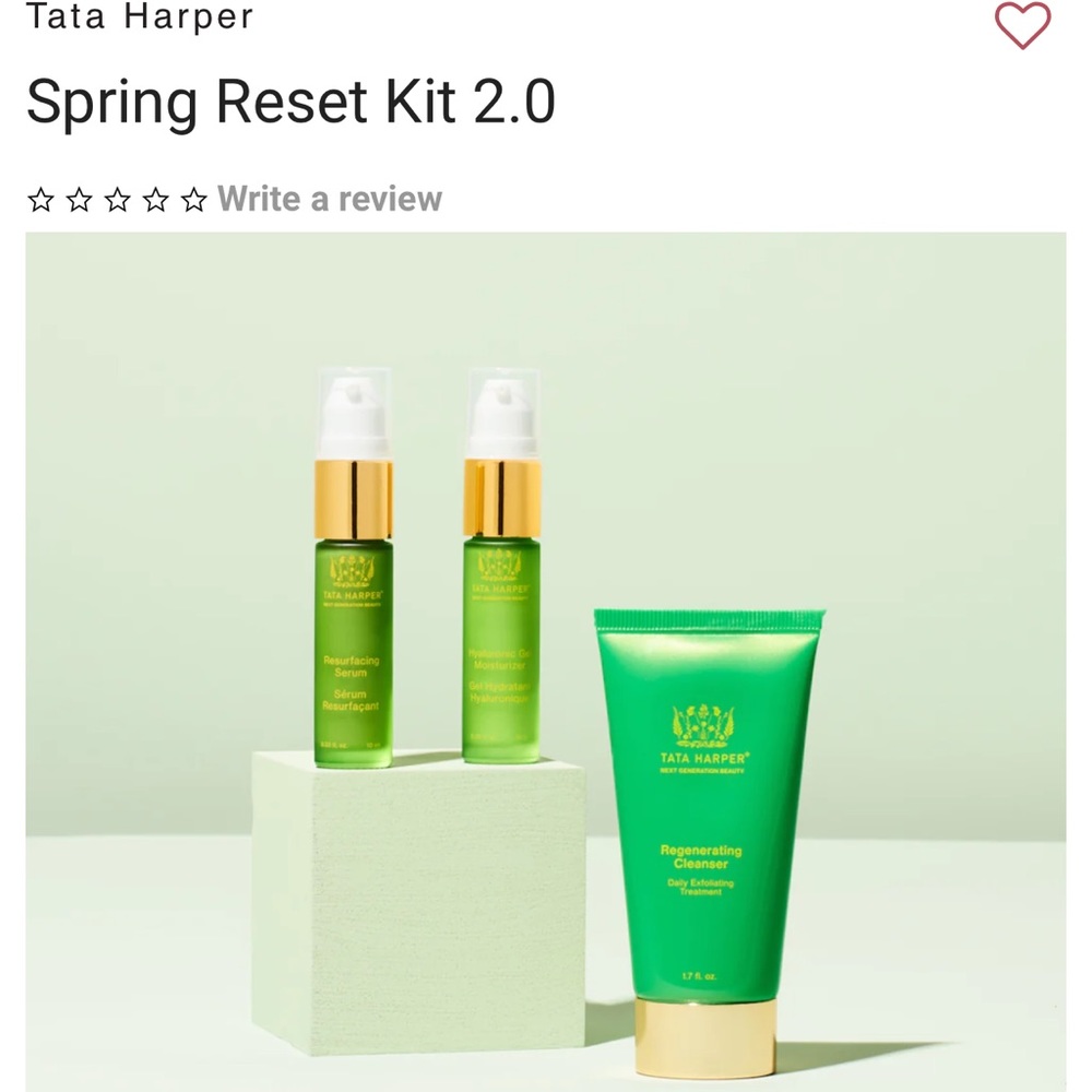 NIB Tata Harper Spring Reset New!